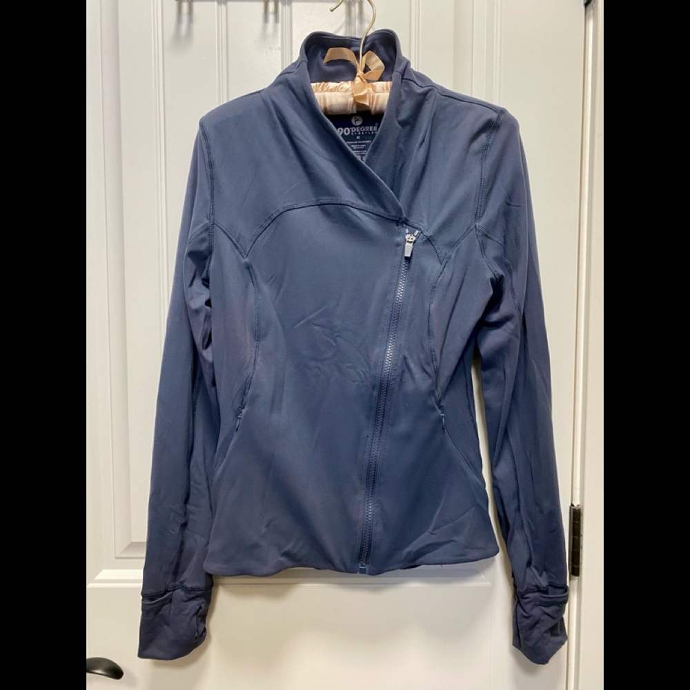 90 Degree by Reflex Asymmetrical Zip Jacket